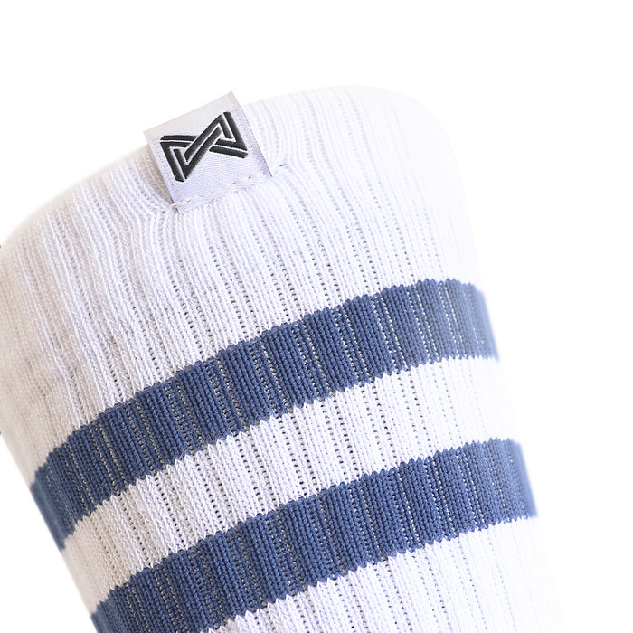 Meia Esportiva Norden Old Style Branco e Azul