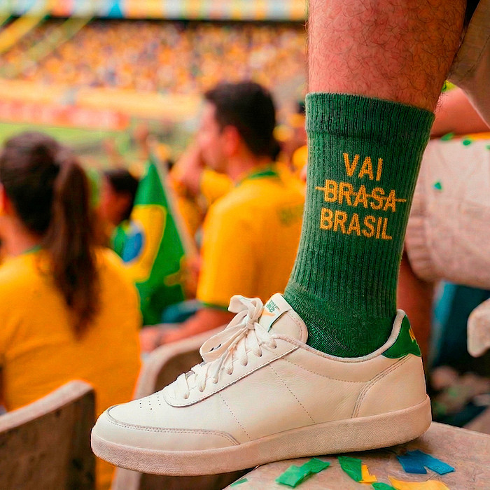 Meia Esportiva Norden Vai Brasil