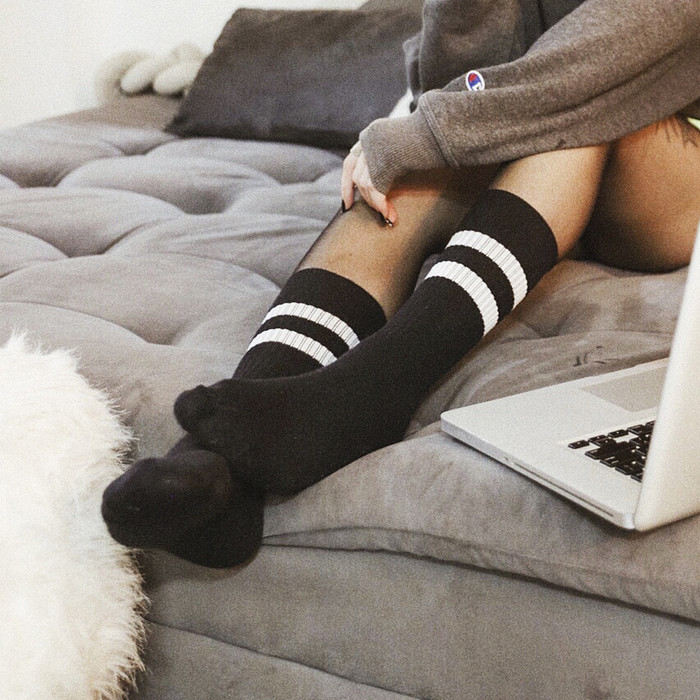 Meia Esportiva Norden Old Style Preto