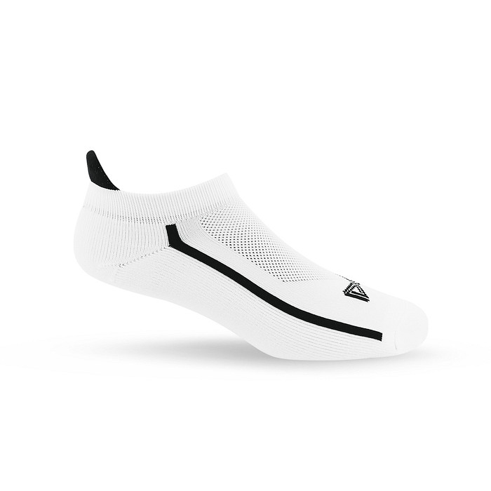 Meia Performance Soquete com Puxador - Branco