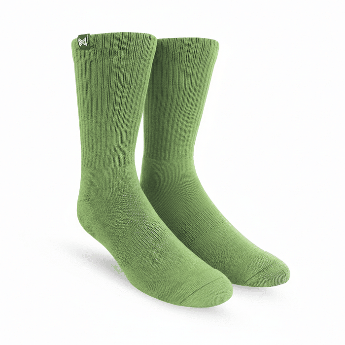 Meia Esportiva Norden Básica Verde Claro