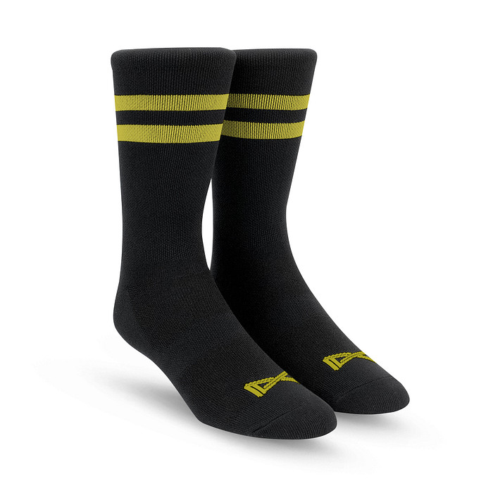 Meia Performance Norden Old Style Preto e Amarelo