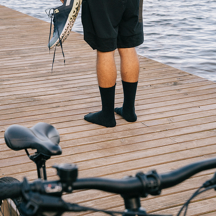 Meia Esportiva Norden Básica Preto