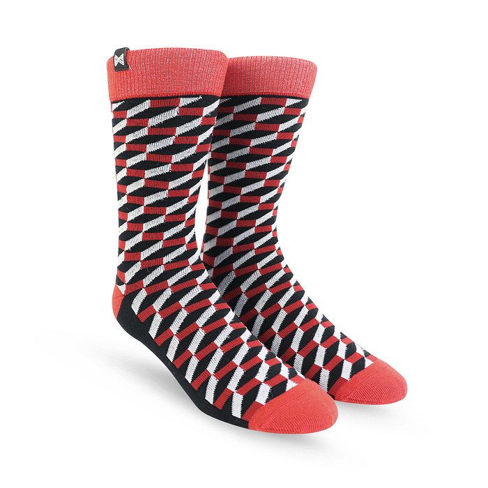 Meia Casual Norden Laguna Vermelho