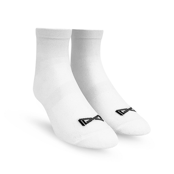 Kit Meia Performance Norden Cano Curto Branco - 6 Pares