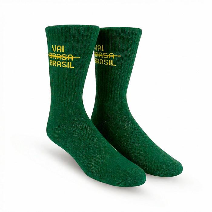 Meia Esportiva Norden Vai Brasil