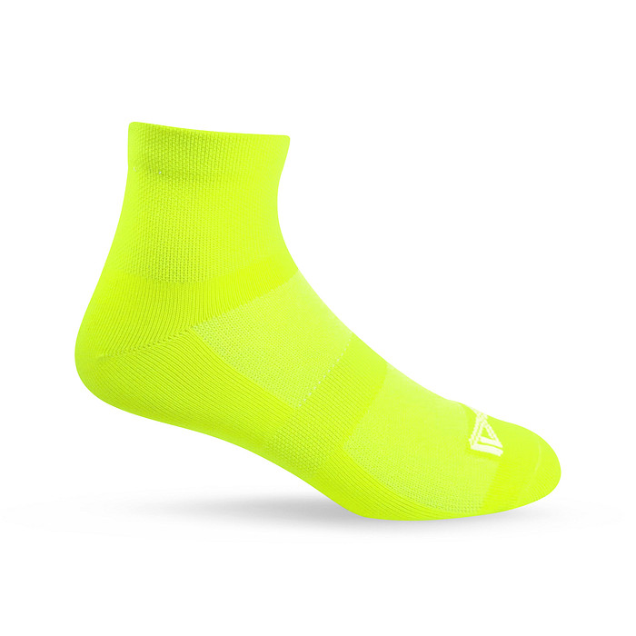 Meia Performance Norden Cano Curto Amarelo