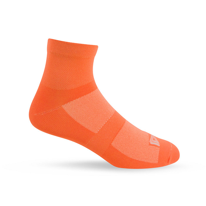 Meia Performance Norden Cano Curto Laranja