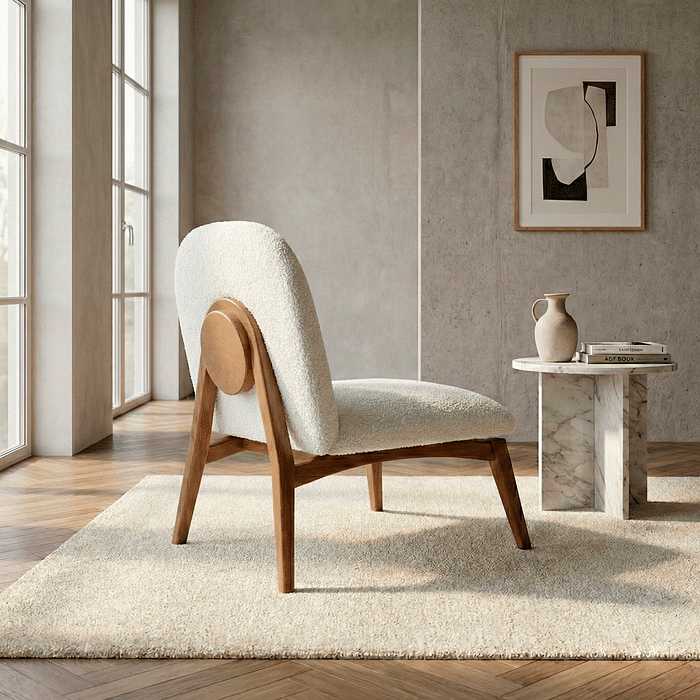 Poltrona de Madeira Maciça Pienza Design Assinado By Traço Sensatto Studio