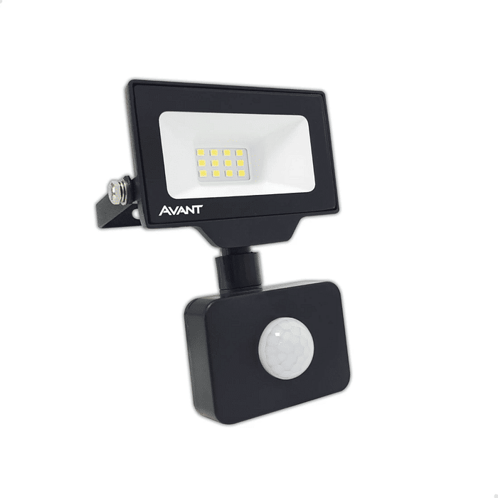 Refletor LED 10W C/Sensor de Presença - Avant