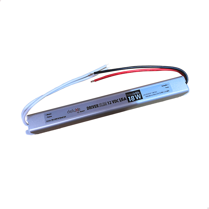Fonte Driver 12V 18W 1,5A