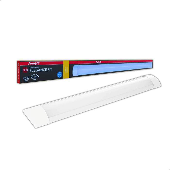 Luminária LED Tubular 36W Elegance Fit - Avant