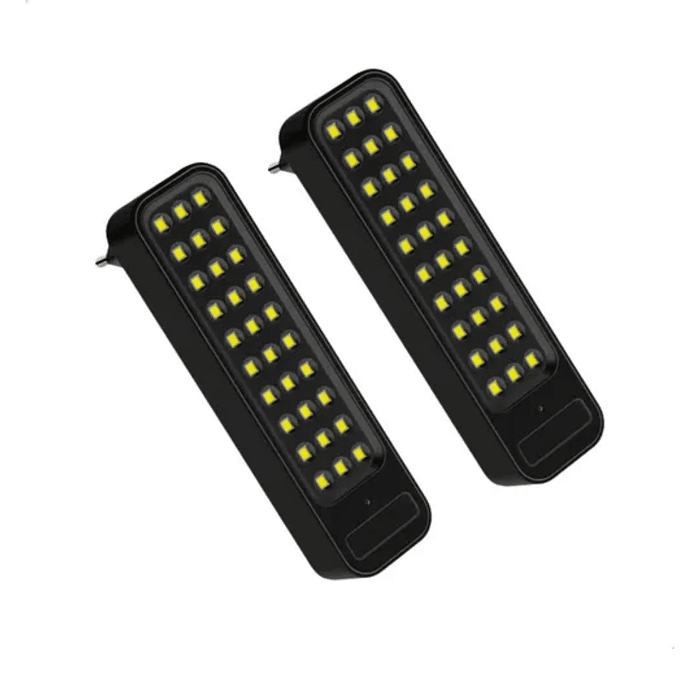 LUMINARIA LED EMERGENCIA BARRA 2W 30 LEDS  C/PLUG PRETA - AVANT