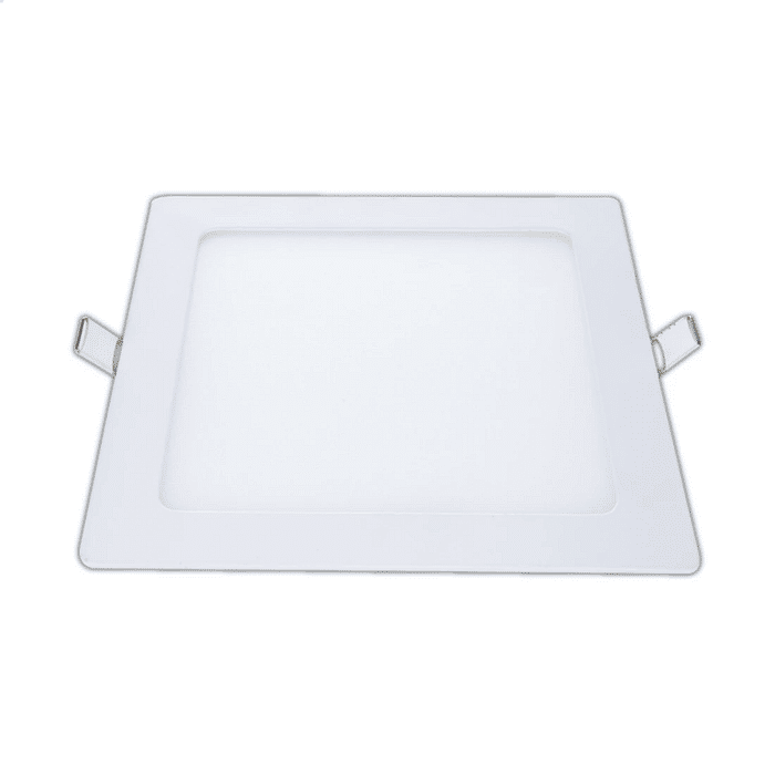 Painel Plafon LED 12W Embutir Quadrado 17x17cm - Avant