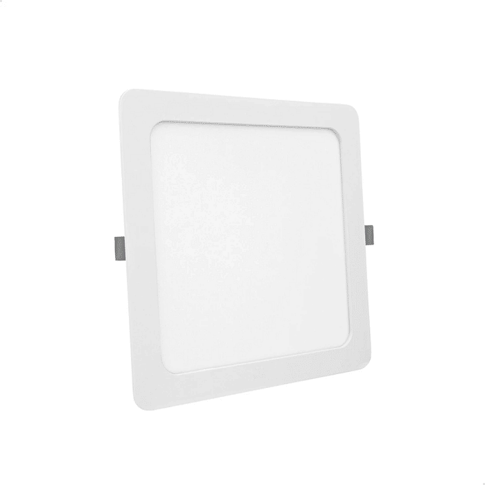Painel Plafon 18W Quadrado Embutir 22X22 - Solara