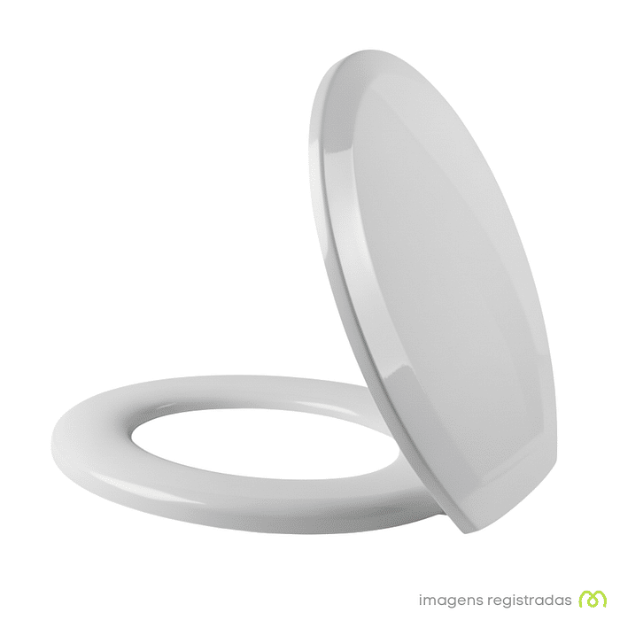 Assento Sanitário Almofadado Plus Oval - Metasul