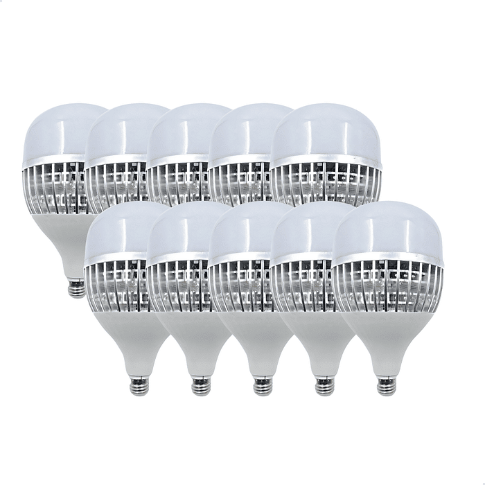 Combo 10 Lâmpadas LED 100W Bulbo E27 Solara