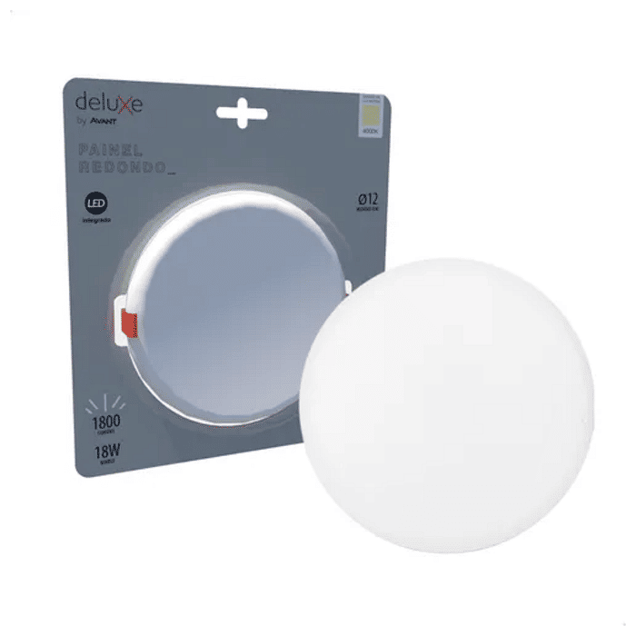 PAINEL FLAT 18W REDONDO - AVANT