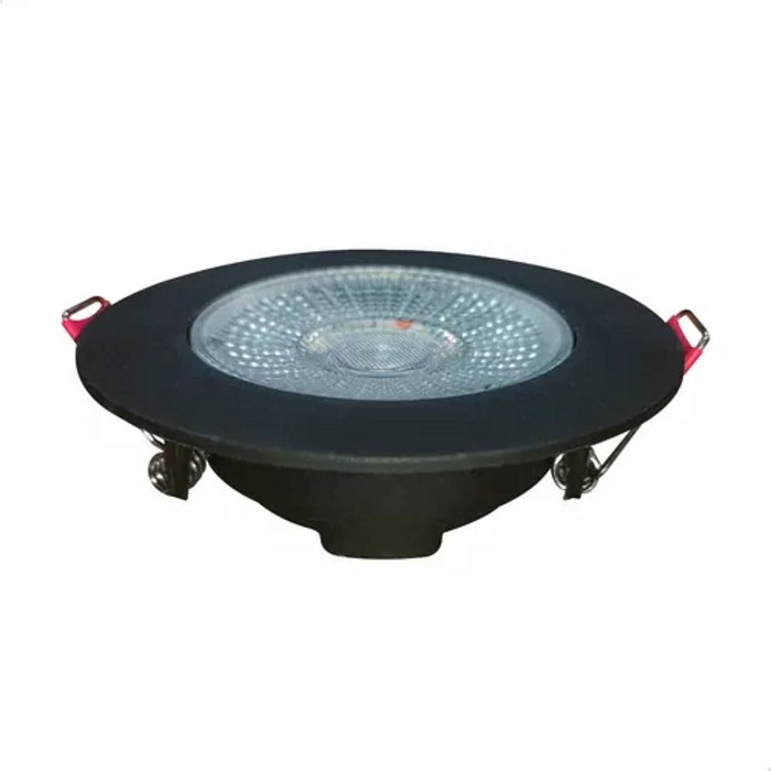 SPOT EMBUTIR AUTHENTIC RED LED 5W - PRETO