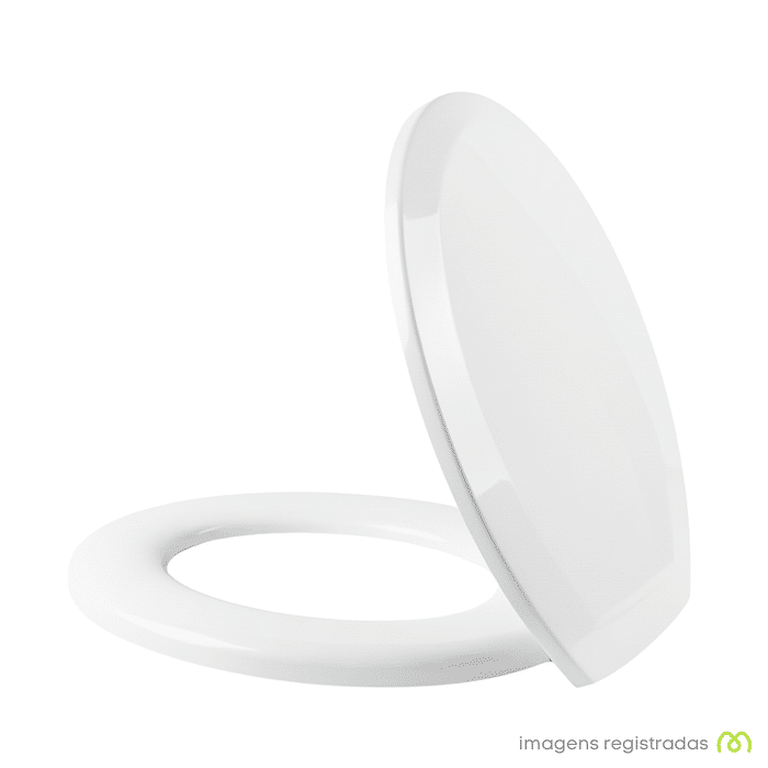 Assento Sanitário Almofadado Plus Oval - Metasul