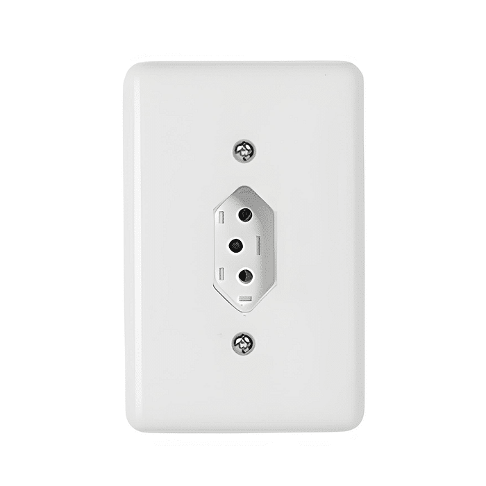 Tomada Simples 10A Stylus - Ilumi