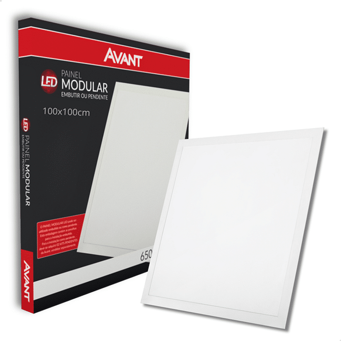 Painel Plafon 60W Q-E 100x100