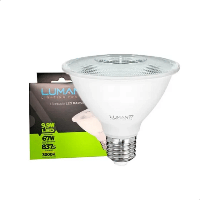 LAMPADA LED PAR30 9,9W - LUMANTI