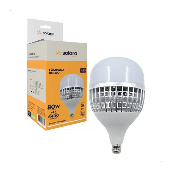 LAMPADA LED 80W BULBO E27 - SOLARA