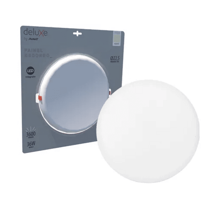 PAINEL FLAT 36W REDONDO - AVANT