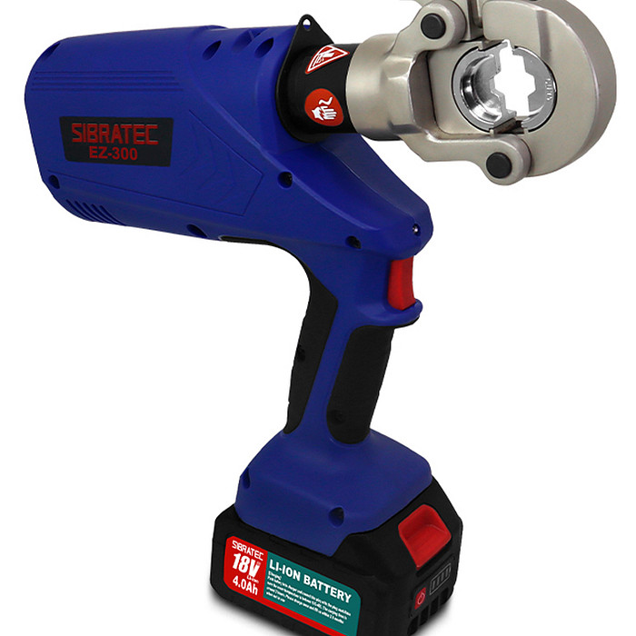 Alicate Elétrico Crimpagem de Terminais à Compressão 16-300mm² - EZ-300