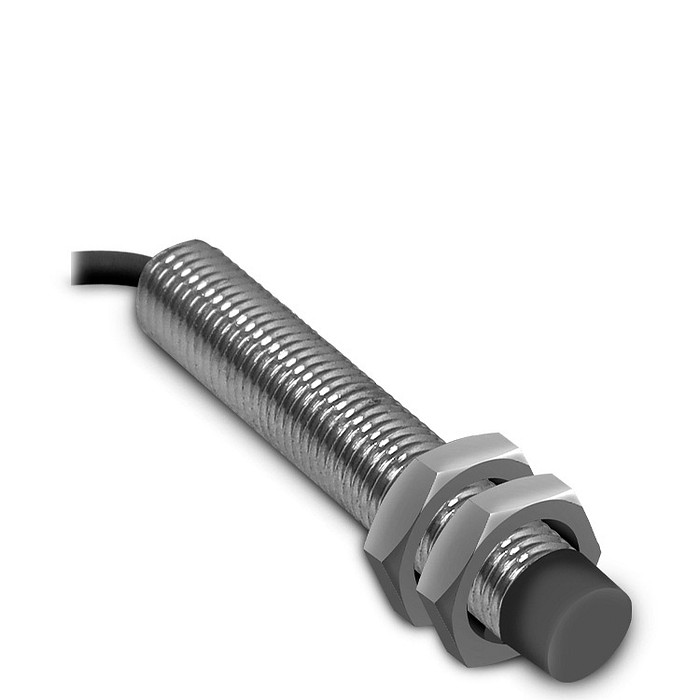 Sensor Indutivo não Faceado 8mm PNP-NA 6-36V Range 2mm com 3 Fios - LM8-3002PA