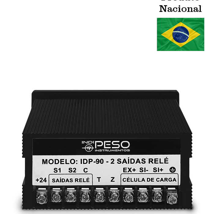 Kit Controlador Peso 2 Saídas + Célula de Carga + Fonte Chaveada 24V
