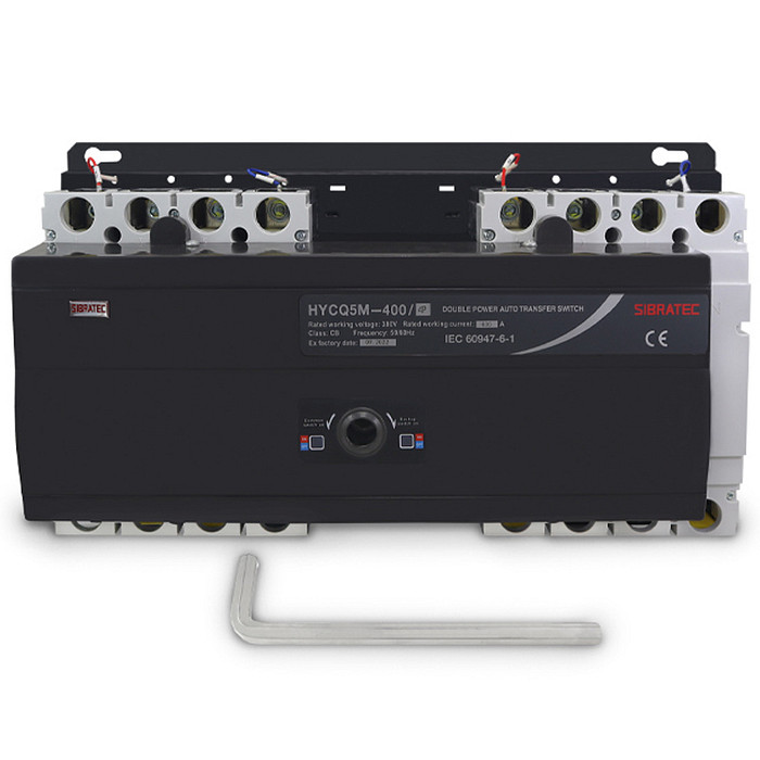Chave de Transferência Automática 400A 4 Polos Rede Gerador - HYCQ5M