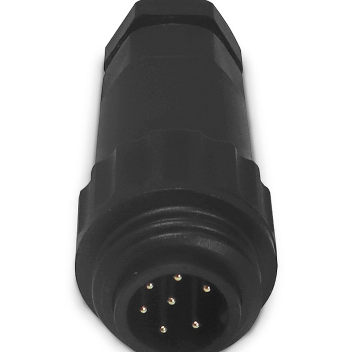 Conector Blindado Macho 7 Vias WA22 tipo Pendente para Cabo