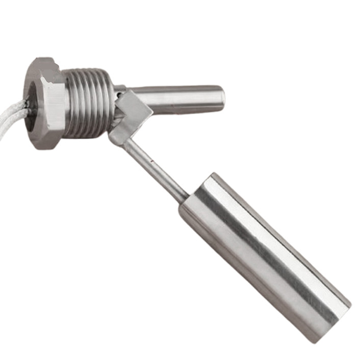 Chave Boia de Nível Aço Inox Rosca 1/2" Horizontal Cabo 30cm