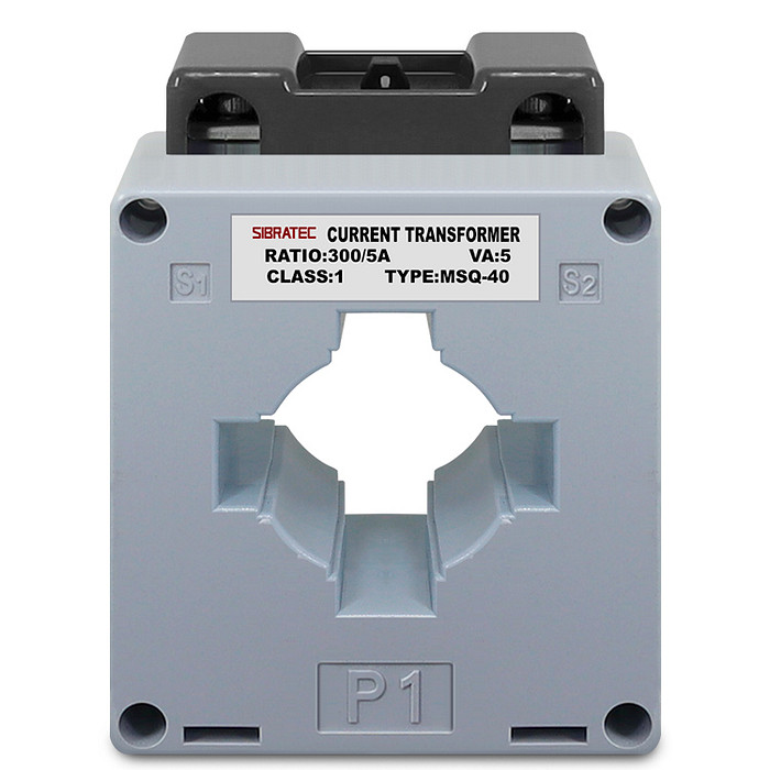 Transformador de Corrente (TC) Relação de 300/5A - Furo cabo 31mm - MSQ40