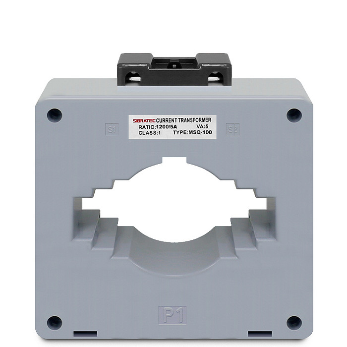 Transformador de Corrente (TC) Relação de 1200/5A - Furo cabo 62mm - MSQ100