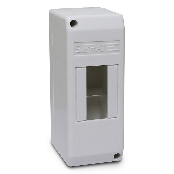 Caixa Plástica de Sobrepor para Disjuntor DIN de 1 e 2 Polos - QDS-2P