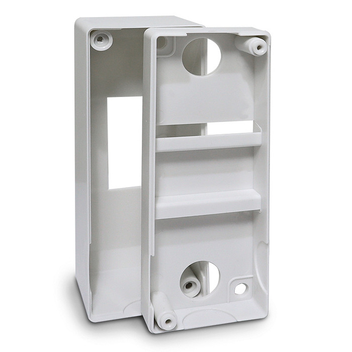 Caixa Plástica de Sobrepor para Disjuntor DIN de 1 e 2 Polos - QDS-2P