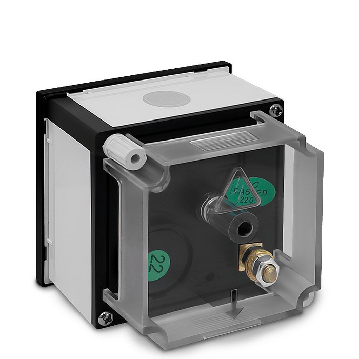 Amperímetro Analógico Medição Direta até 20A (Máx. 20A) Padrão 72x72mm