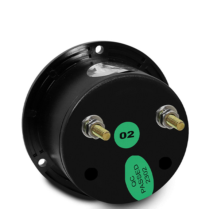 Amperímetro Analógico Redondo Medição Direta até 50A Padrão Ø52mm - SF-52