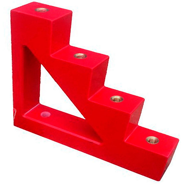 Par Isolador Epóxi Tipo Escada 30mm Suporte Barramento - CT4-30