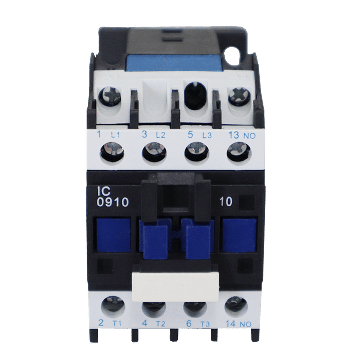 Contator Tripolar 9A Bobina 220V com Contato aux. 1NA