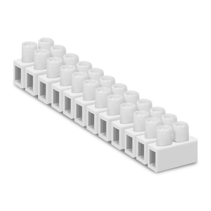 Borne Sindal Barra Terminal para Cabo 4 a 6mm² 12 Vias - TBS-6A