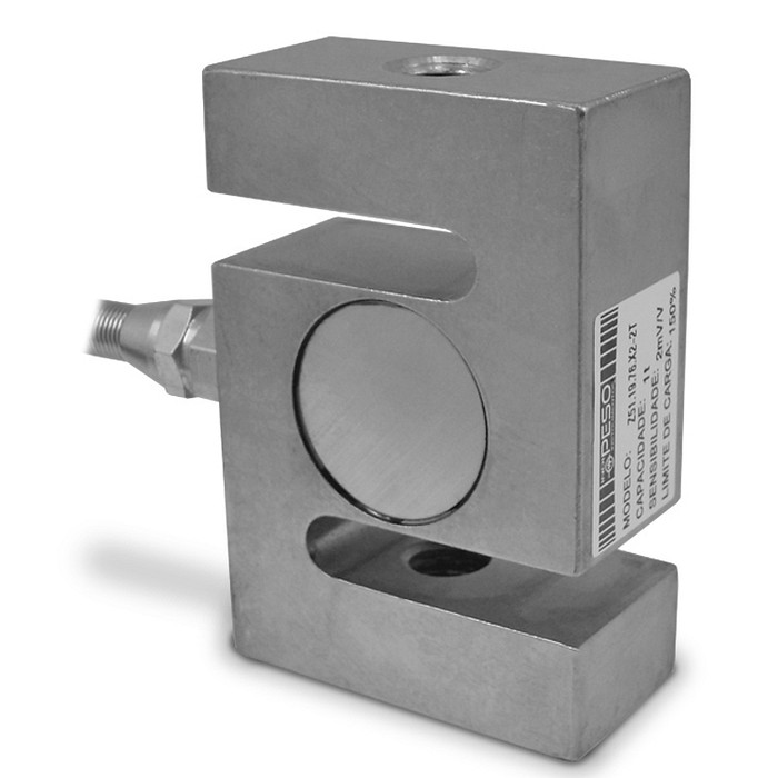 Célula de Carga tipo Z de Tração Capacidade 2.000Kg Rosca M12 - SZ51X-2T