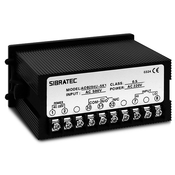 Voltímetro Digital Medição 0-500V COM Saída de Alarme 48x96mm - AOB294U-5K1