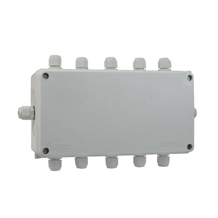 Caixa de Junção para até 10 Células de Carga com Ajuste (Rodoviária) - CXJP-10S