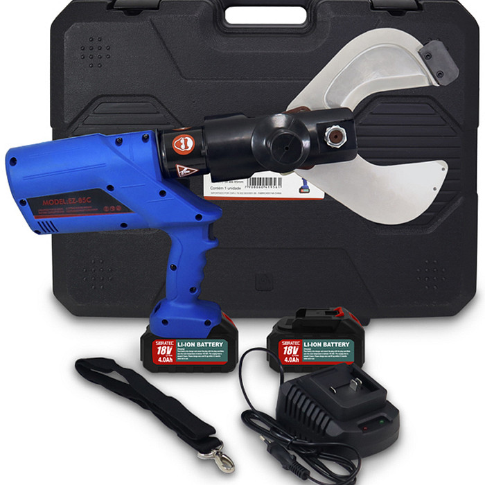 Alicate Elétrico Corte de Cabos até 85mm de Diâmetro - EZ-85C