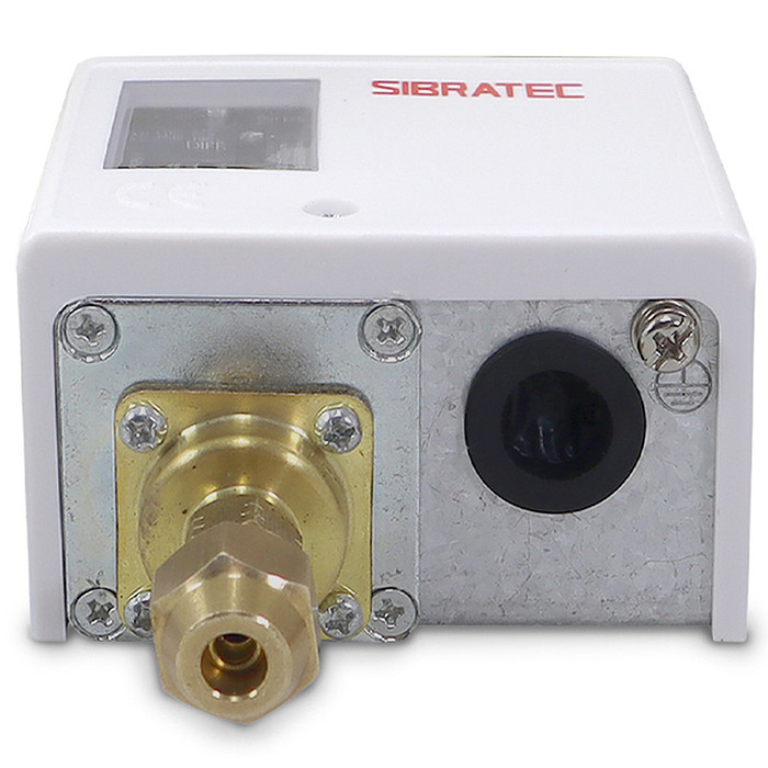 Pressostato Ajuste 4-20Bar com Autoreset e 1 Contato reversível 16A/220Vca - PC20D