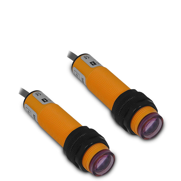 Sensor Fotoelétrico Barreira 18mm PNP-NA 10-30V Range 5m com 3 Fios - G18-3C5PA